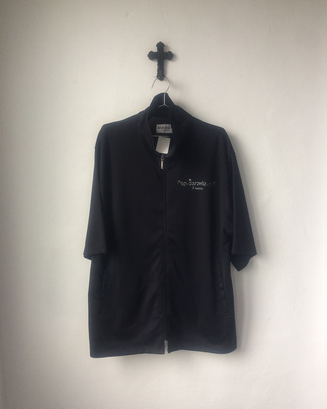Back needle work point track zip up 상품이미지4