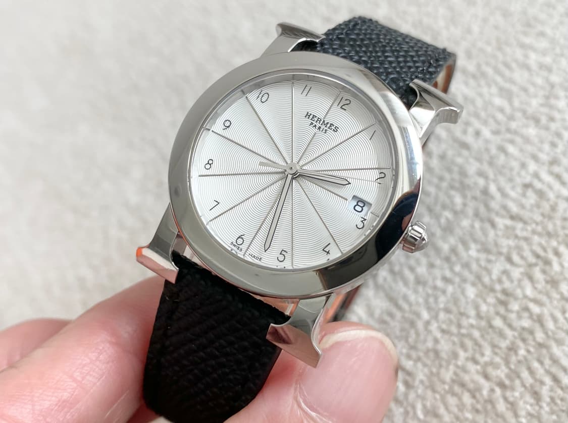 에르메스 론도 HR1.510 여성용 중형 사이즈 30mm 쿼츠 상품이미지6