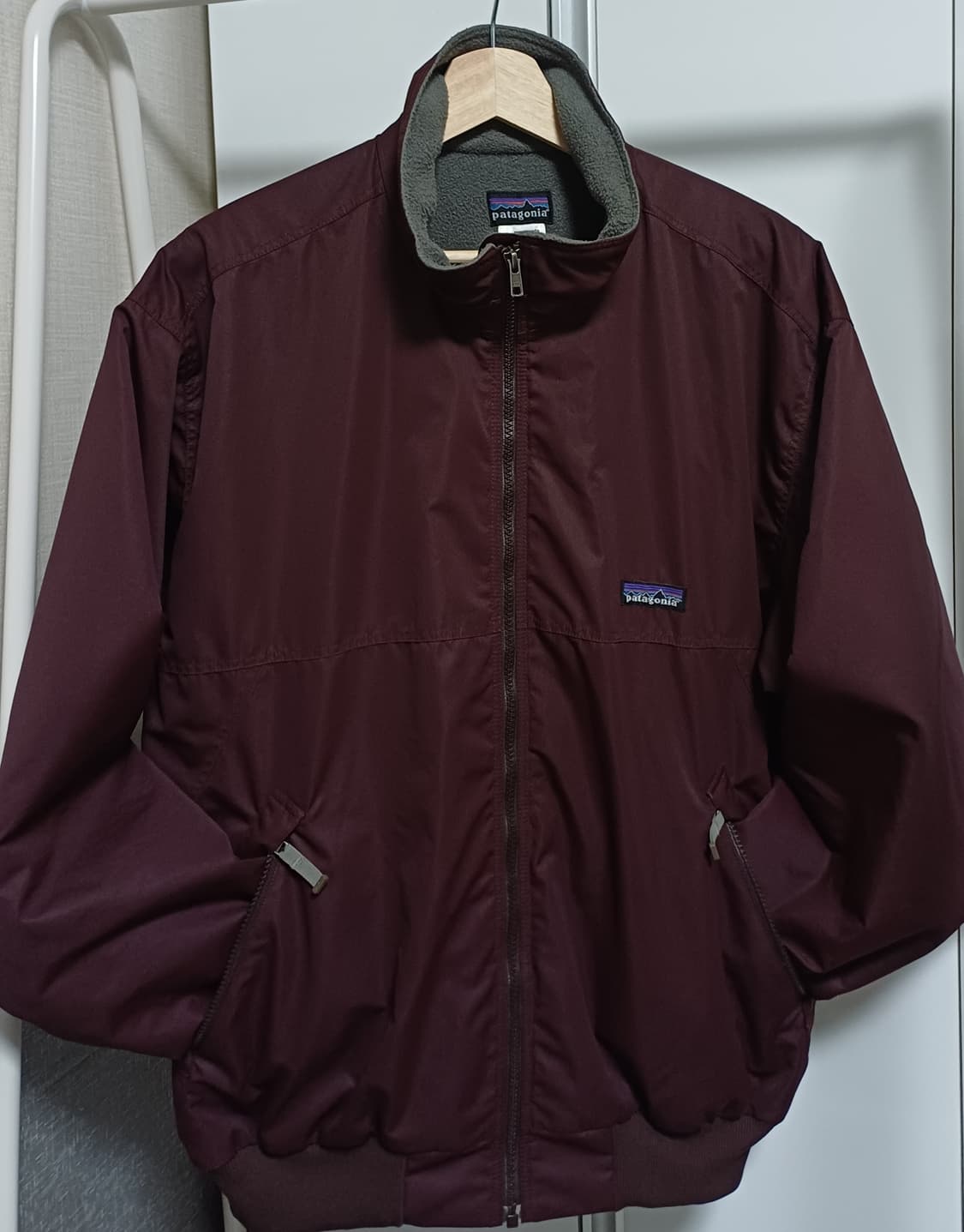 [M] 파타고니아 쉘드 신칠라 봄버 자켓 버건디 상품이미지1