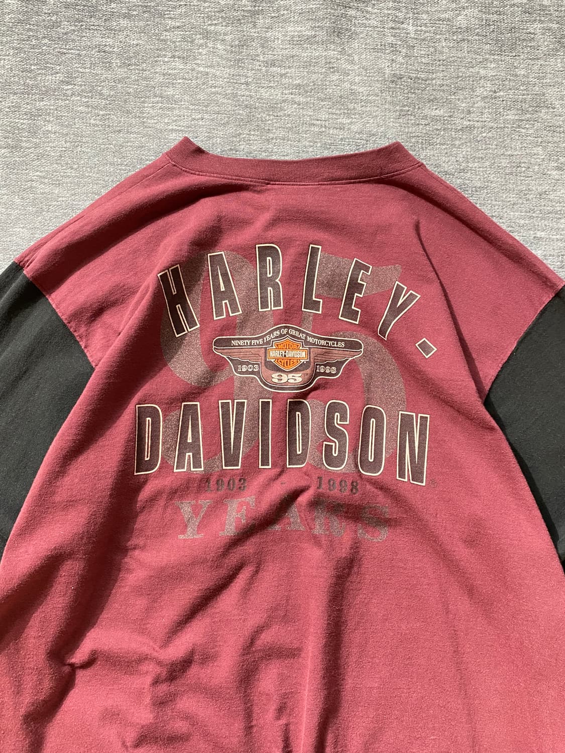 [XL] Harley Davidson 할리데이비슨 헨리넥 롱슬리브 상품이미지2
