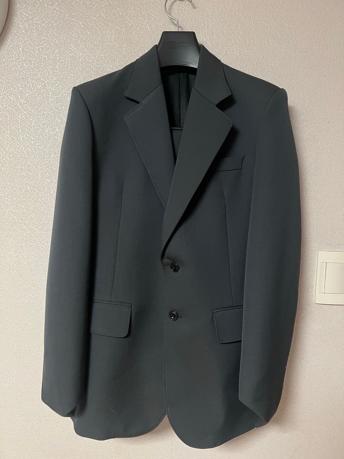 르메르/다크그레이 싱글 브레스티드 셋업/S,46 상품이미지2