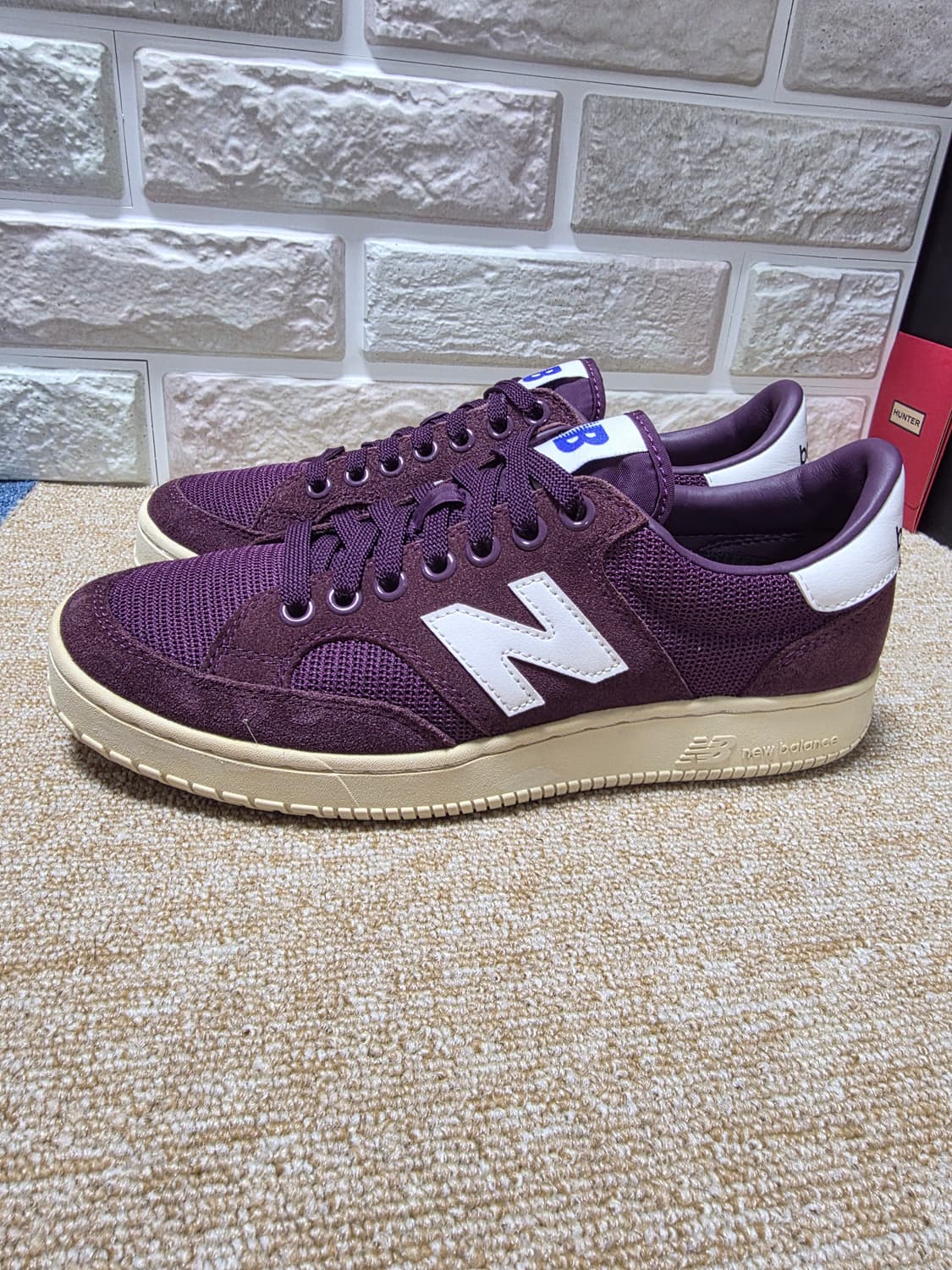 뉴발란스 코트화 보라색 스니커즈 [250mm] 상품이미지2