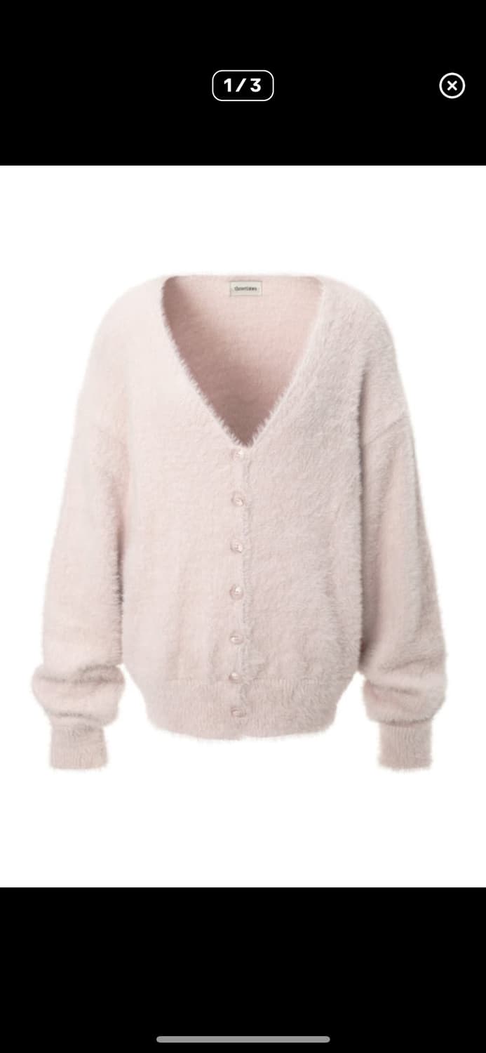 쓰리타임즈 메리 니트 가디건 상품이미지1