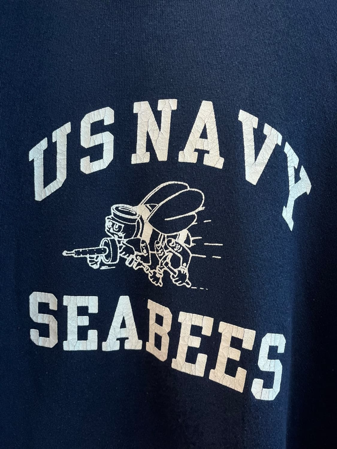 80~90s 벨바쉰 US NAVY 후드 Made in USA 상품이미지2