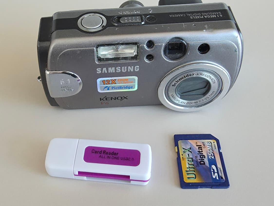 삼성 캐녹스 V6 빈티지 디지털카메라 상품이미지8