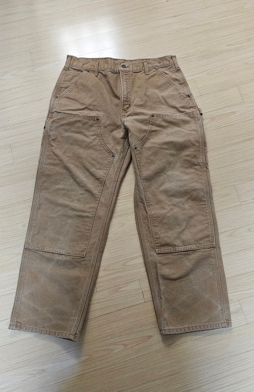 칼하트 더블니 브라운 34(실측 참조) 상품이미지1