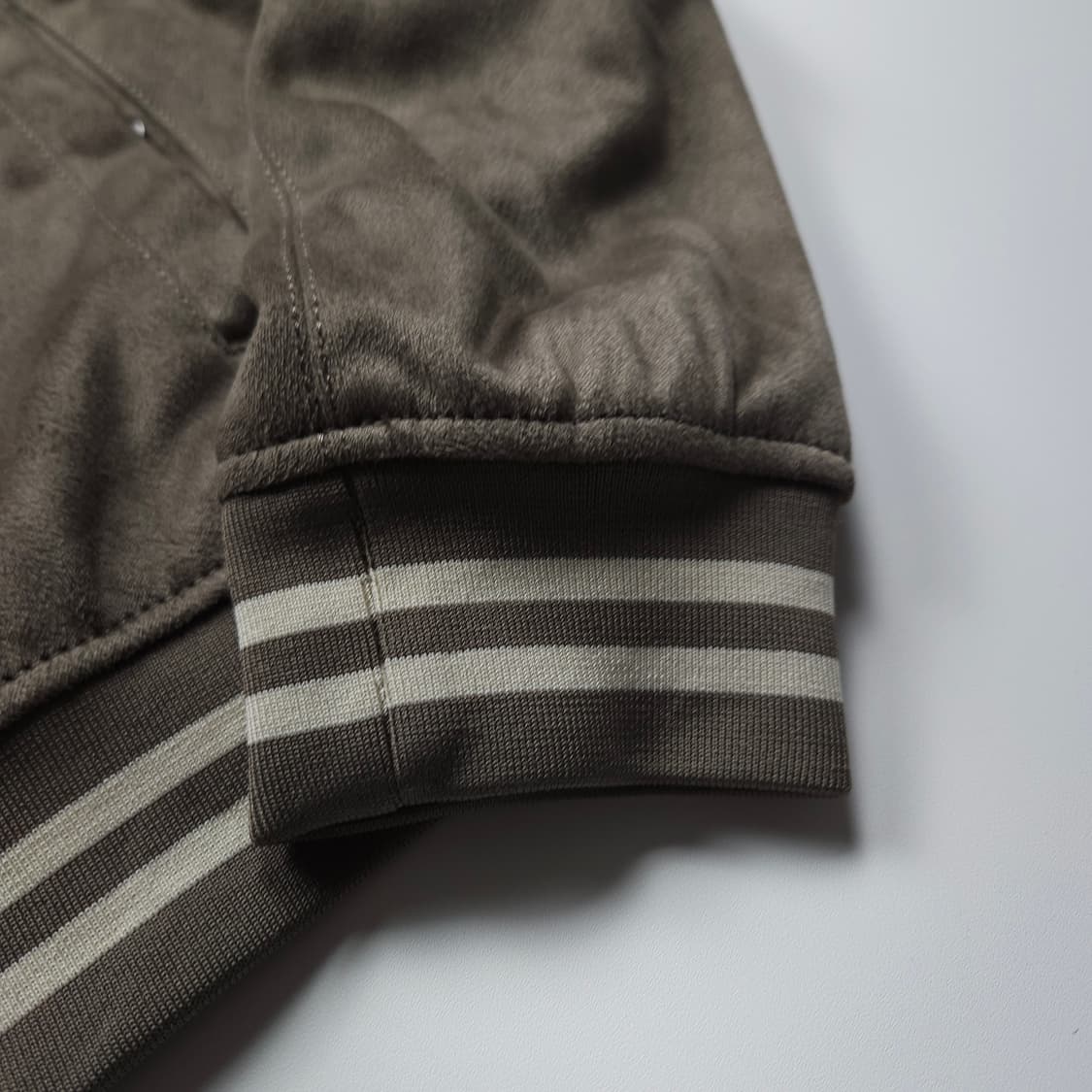 자라 스웨이드 레더 브라운 블루종 (L) 상품이미지3