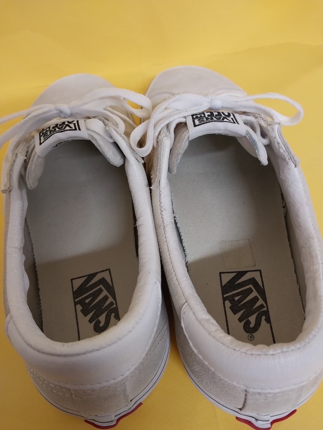 남성 반스 스포츠 스웨이드 아이보리 스니커즈, 운동화 (275) 상품이미지6