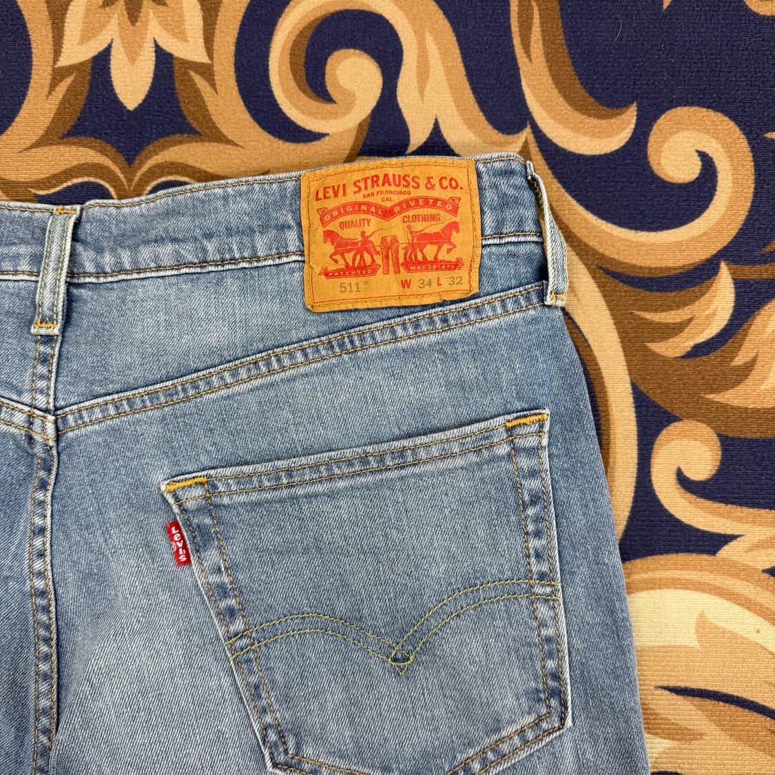 (34)리바이스 Levis 511 데님팬츠 상품이미지2