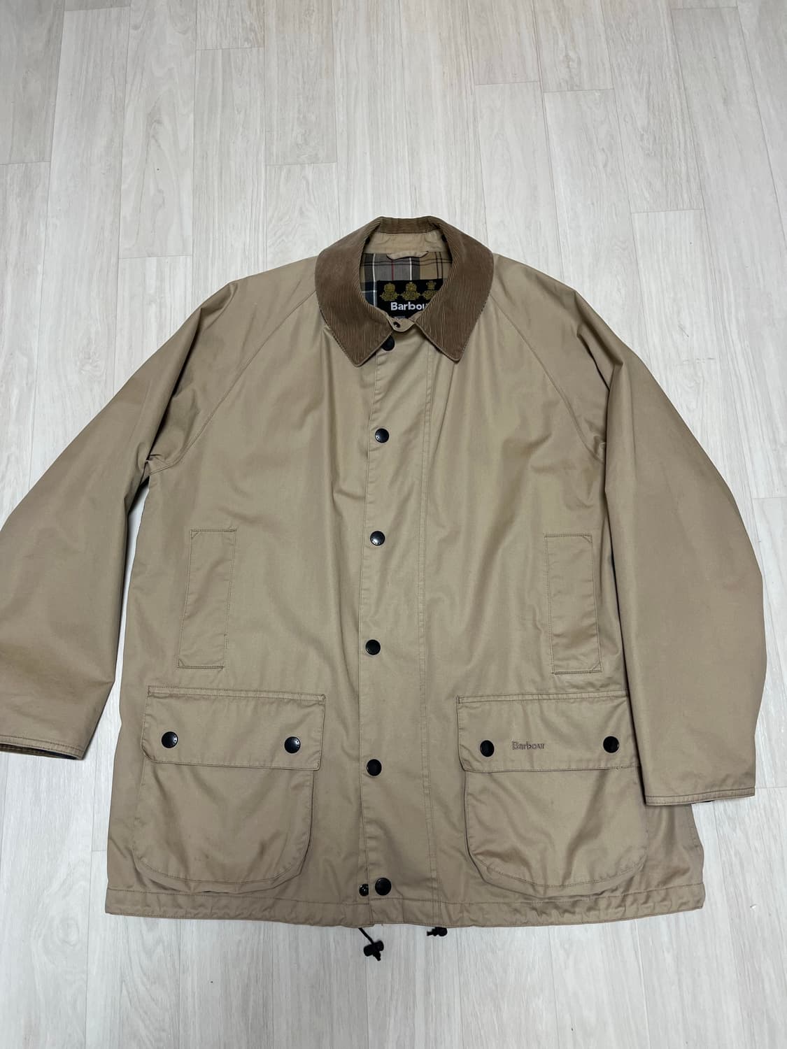 바버의 뷰포트 코튼 논왁싱 자켓 상품이미지1