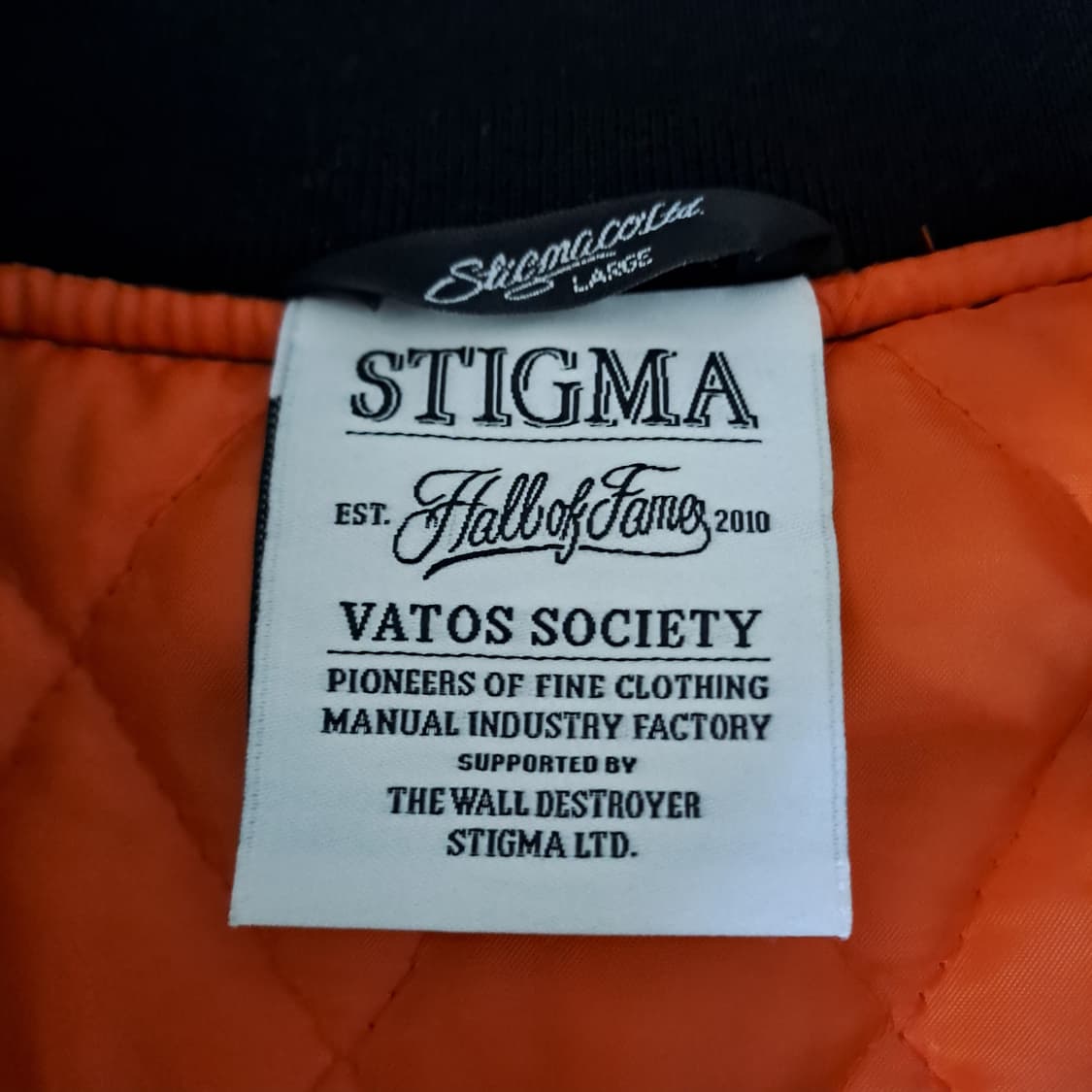 (택포) 스티그마 오버핏 자수 마원자켓 L B604 상품이미지8