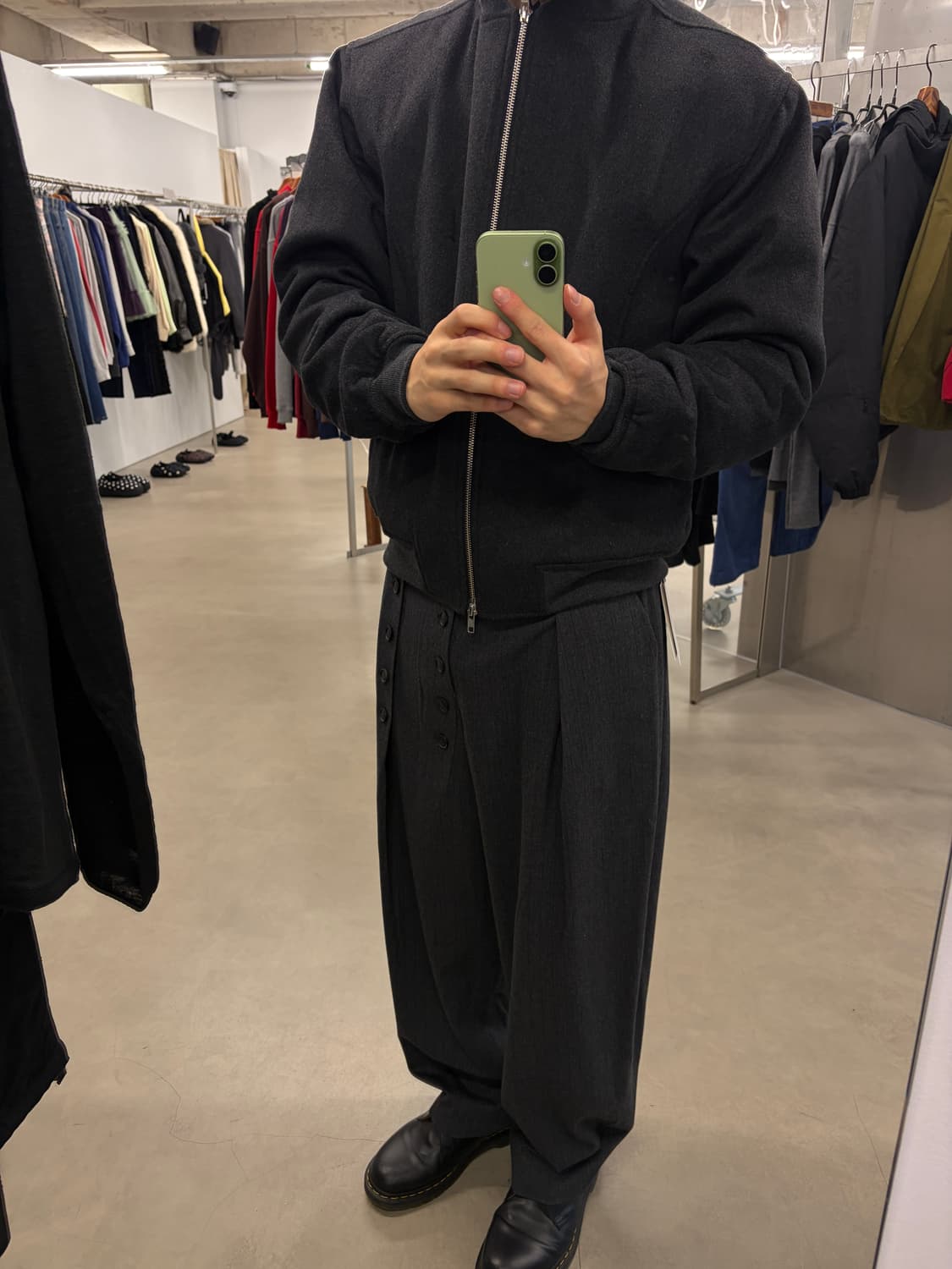 요석 Multi-button pants 상품이미지2