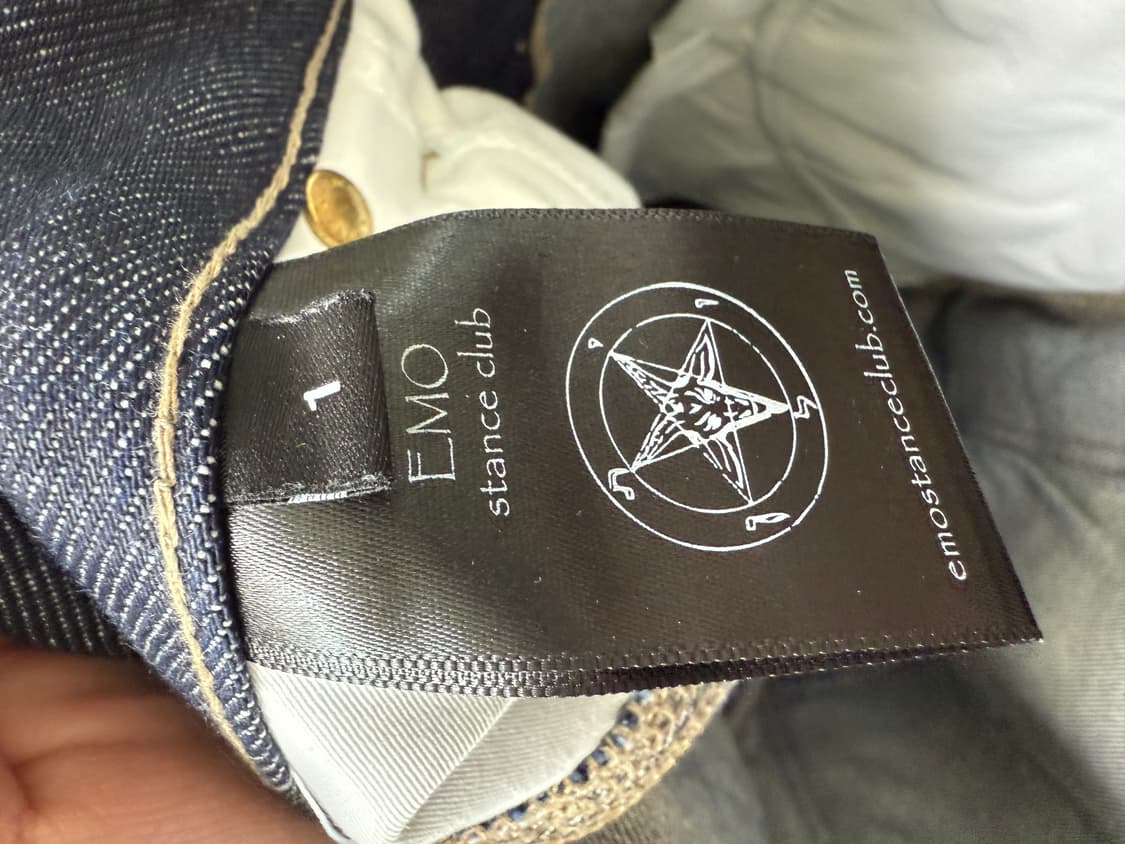 에모스탠스클럽 카펜터 배기진 1사이즈 상품이미지5