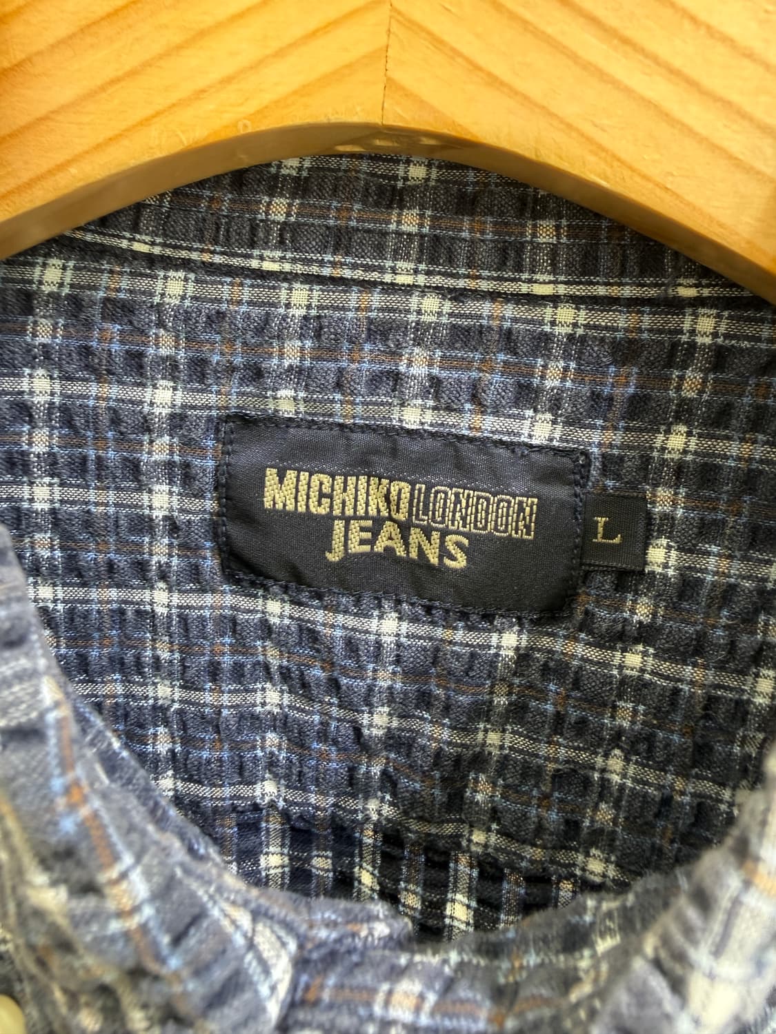 MICHIKO LONDON 체크 셔츠  상품이미지5