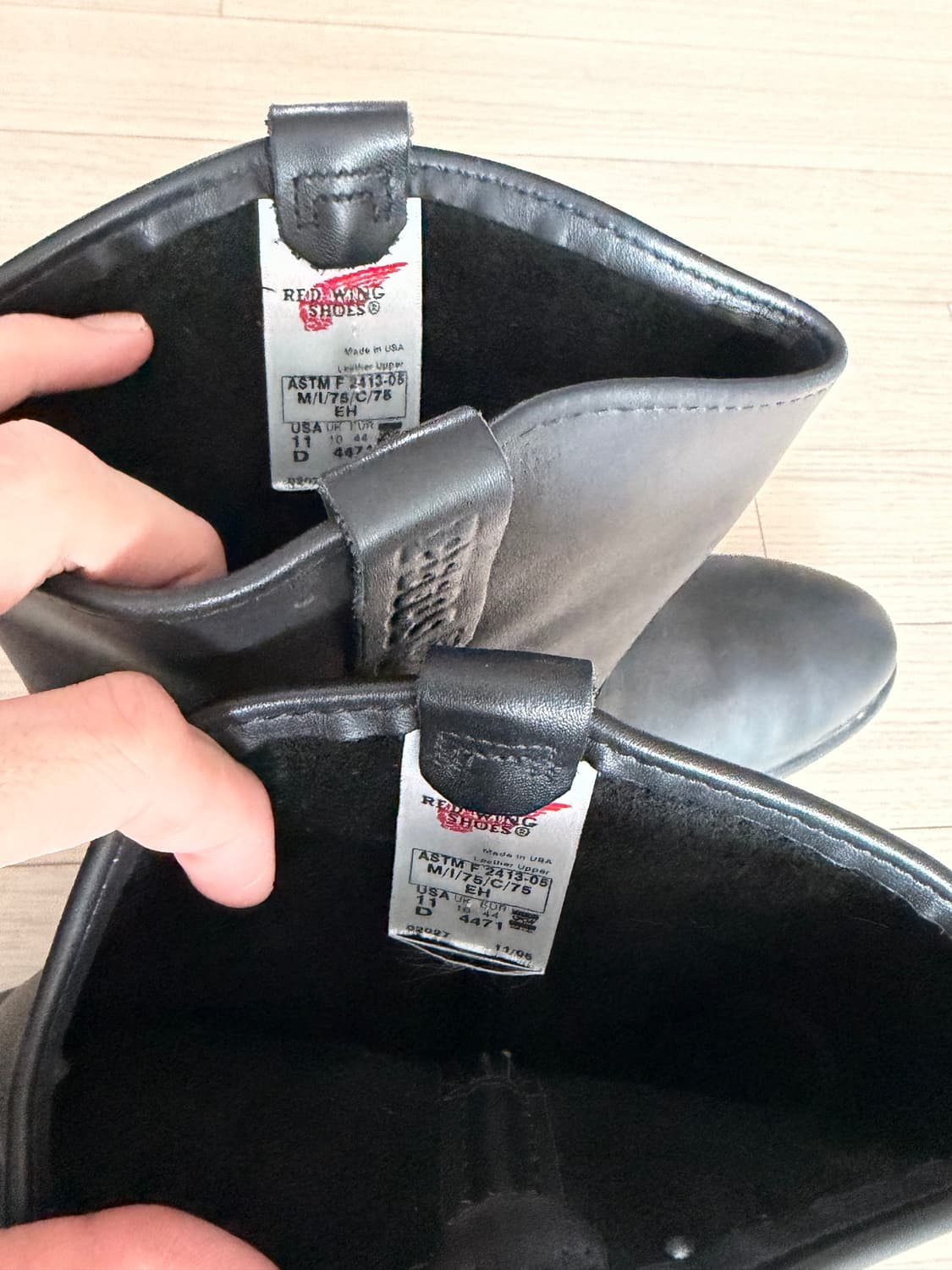 OO's OG USA Made 레드윙 페코스 부츠 빈티지 웨 스턴 부츠 상품이미지3