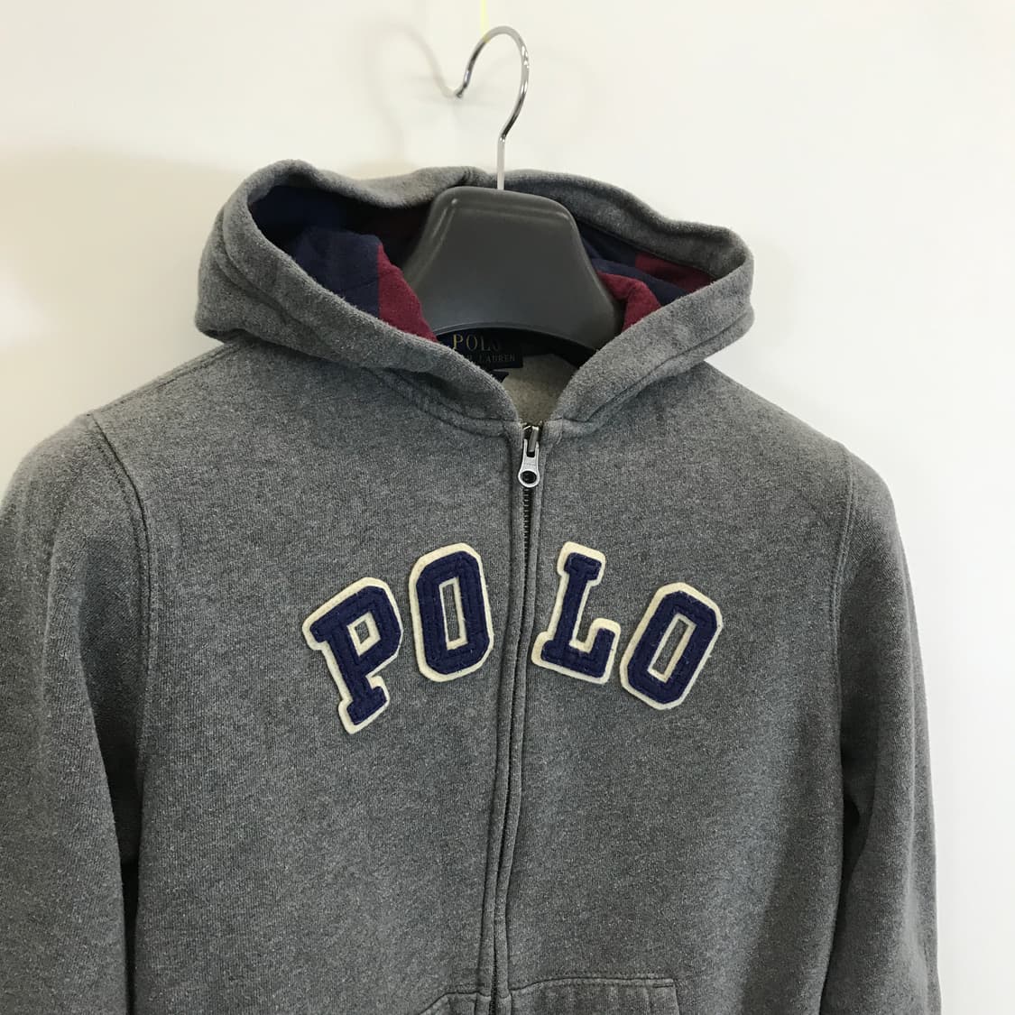 폴로랄프로렌 자수로고 후드집업 [M,10-12사이즈] 상품이미지2