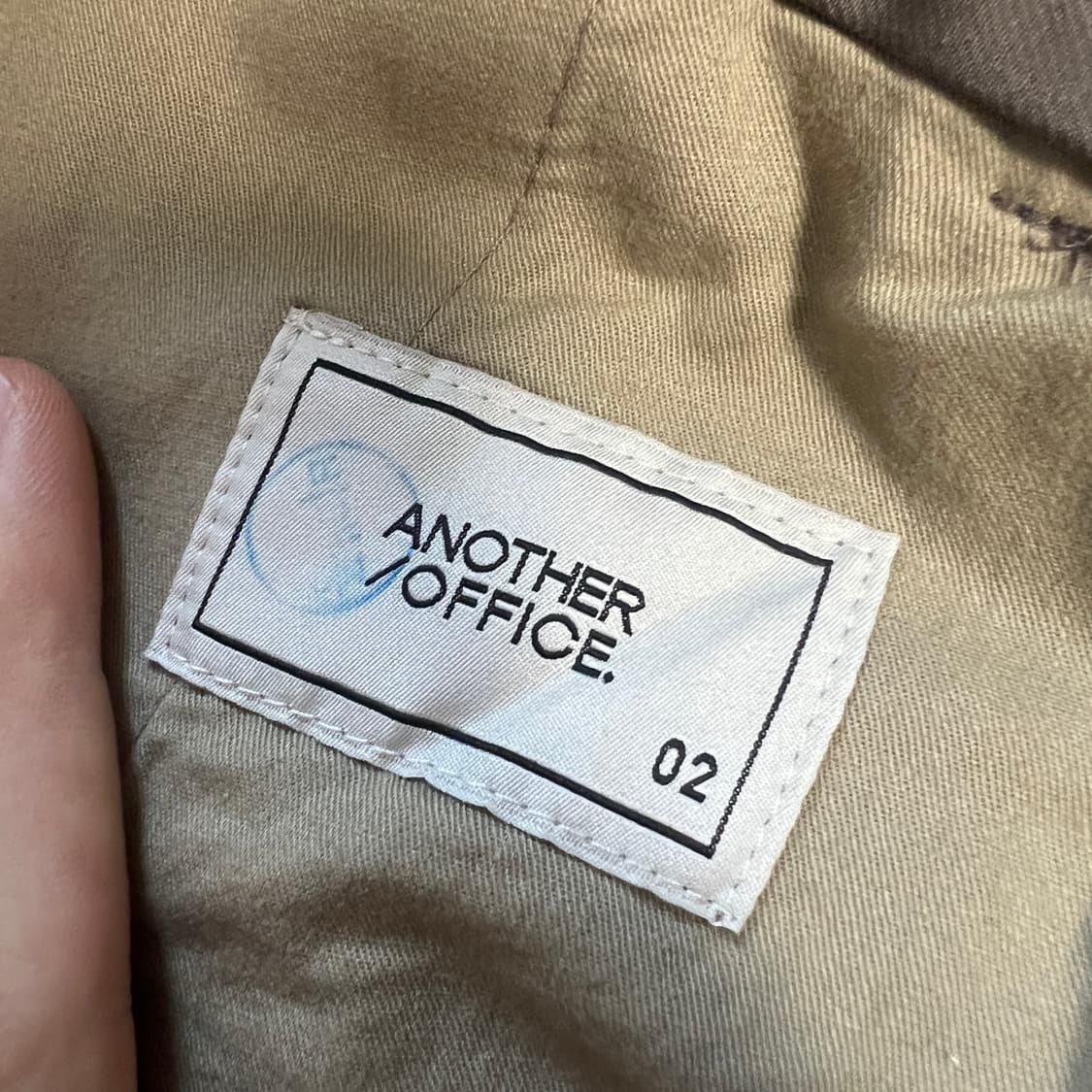 어나더오피스 산티아고 슬랙스 베이지 02사이즈 상품이미지2