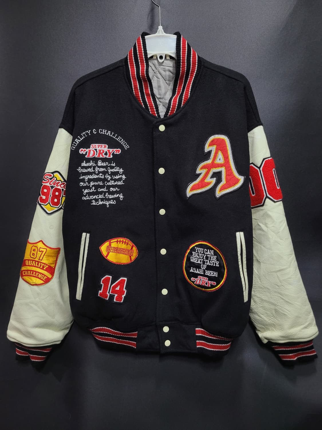 Superdry 슈퍼드라이  빈티지 아카이브 바시티 스타디움 자켓  상품이미지10