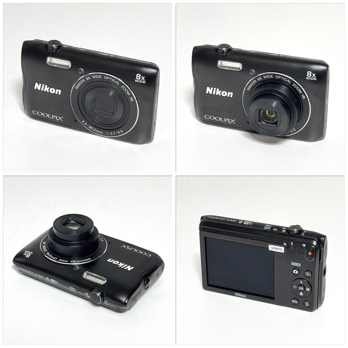 니콘 쿨픽스 A300 (S3700) 블랙 빈티지디카 상품이미지3