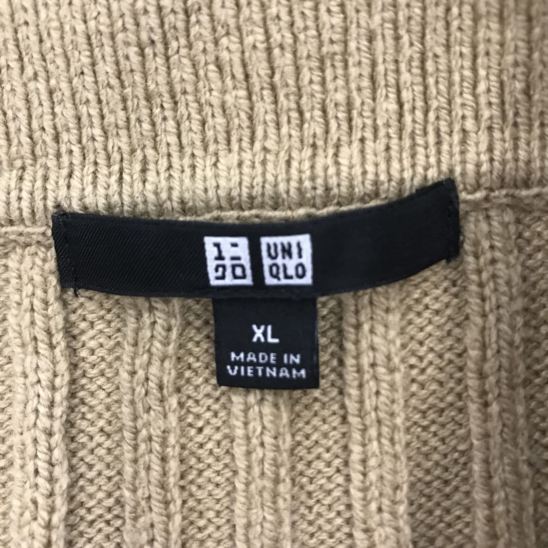 유니클로 립 폴로 숏 슬리브 가디건 [여성XL] 상품이미지4