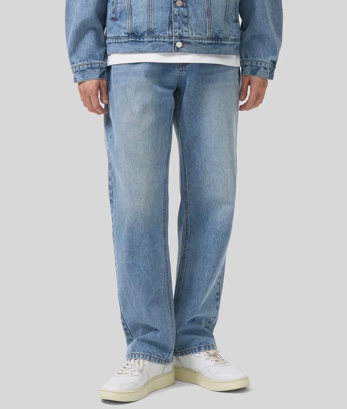 토피 스트레이트 베이직 데님 팬츠 상품이미지2