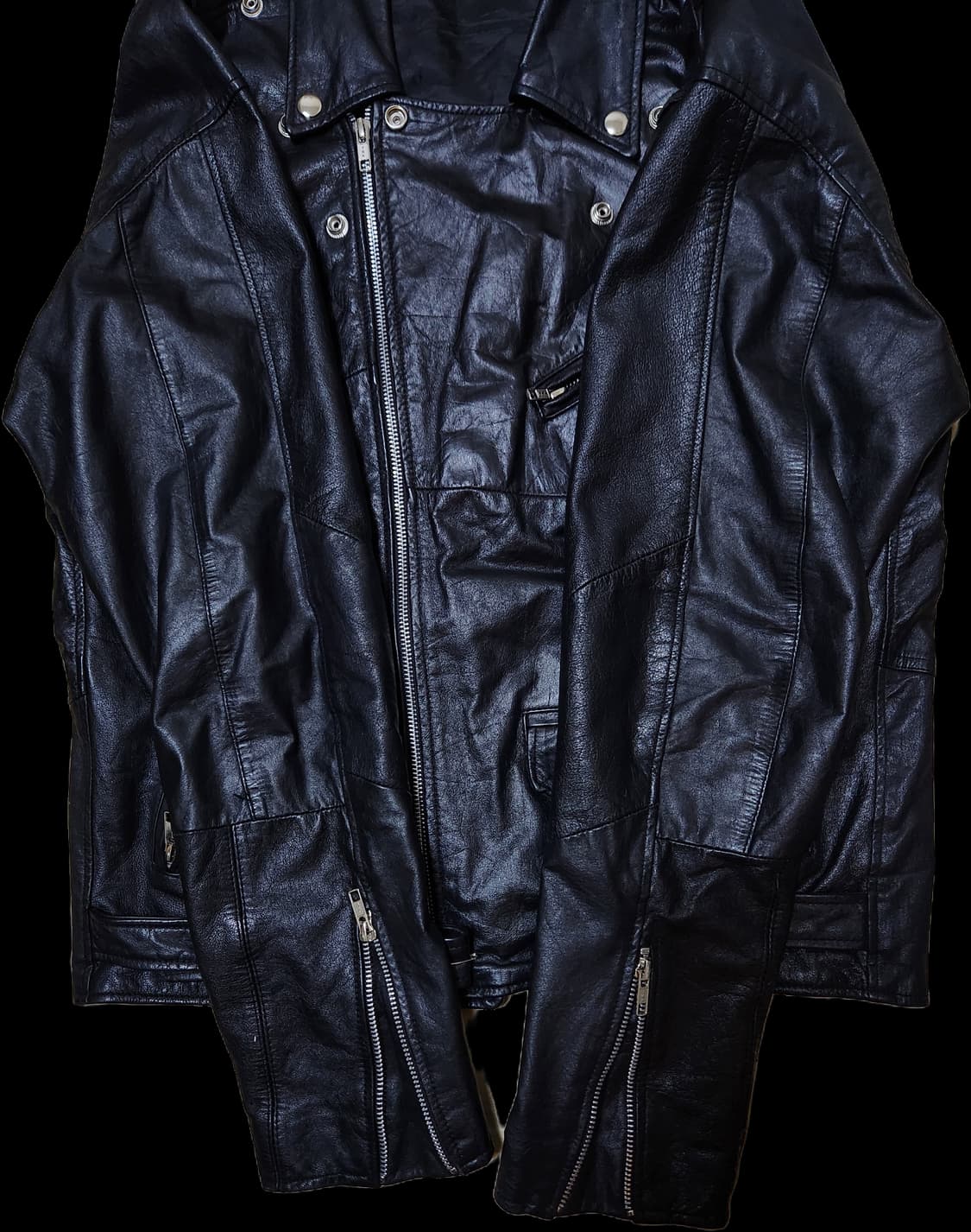 일본빈티지 리워크 라이더자켓XL 상품이미지3