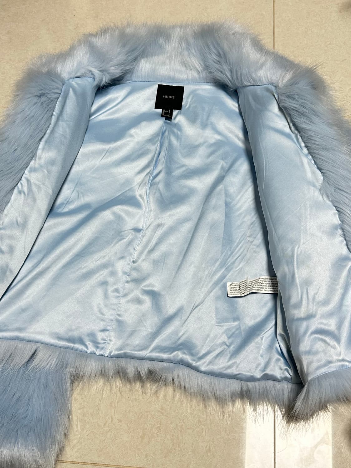 베이비블루 에코퍼자켓 상품이미지2