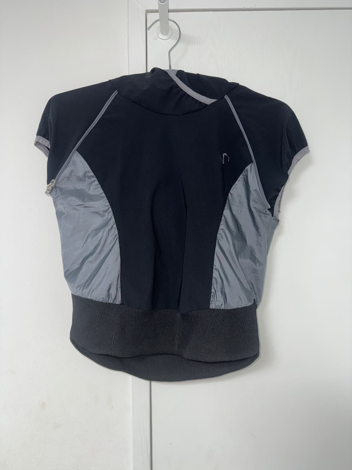 Ojos 2-way hoodie bolero black 상품이미지2