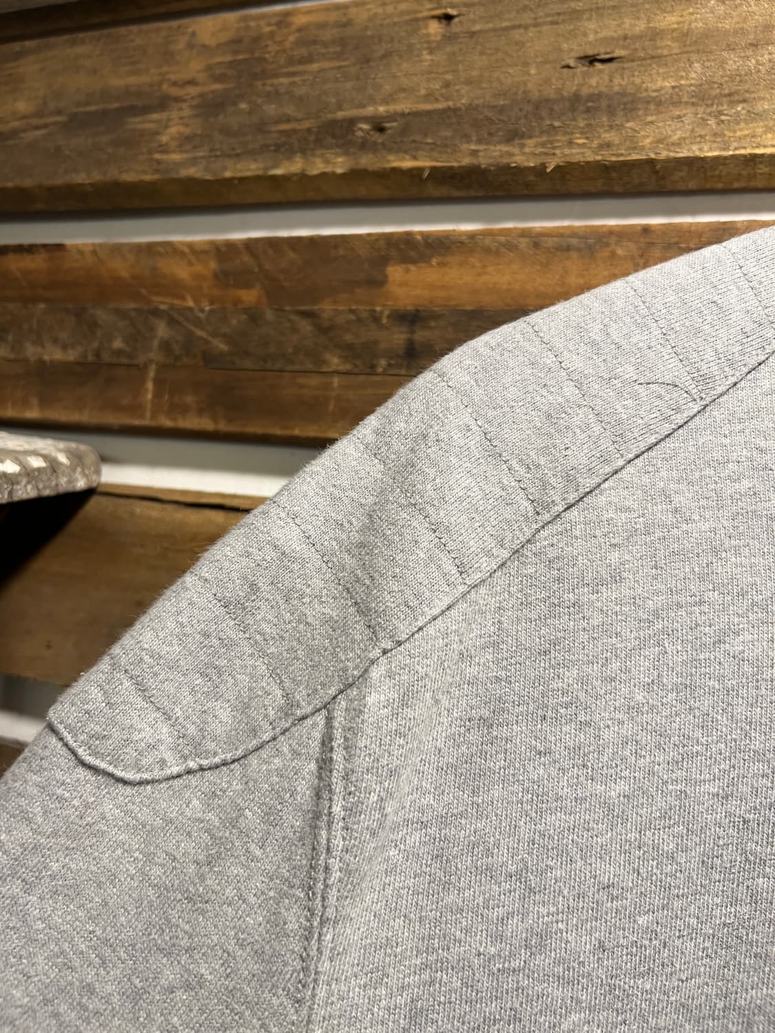 [2XL]폴로 랄프로렌 엘보패치 그레이 럭비 티셔츠 상품이미지4