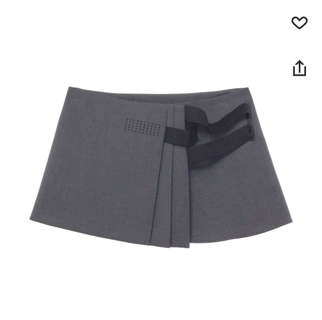 혜인서 플리츠 랩스커트 2/3 상품이미지1