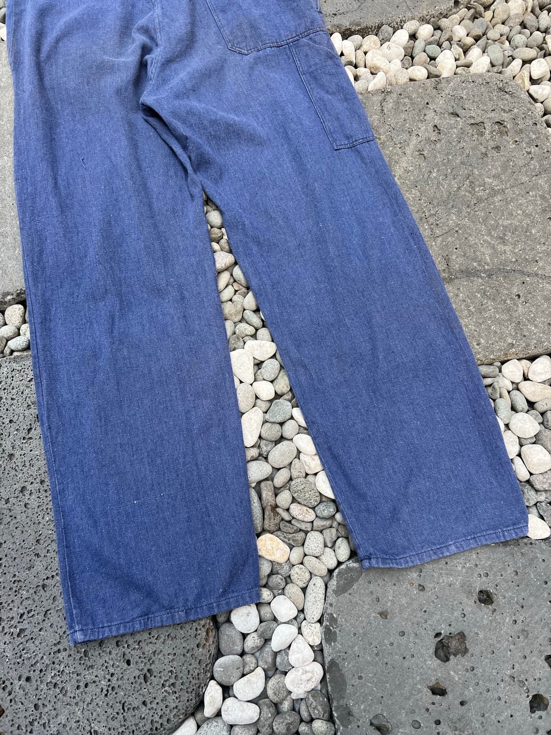 OLD VINTAGE WASHING HAIRY DENIM 프렌치워크팬츠 상품이미지9