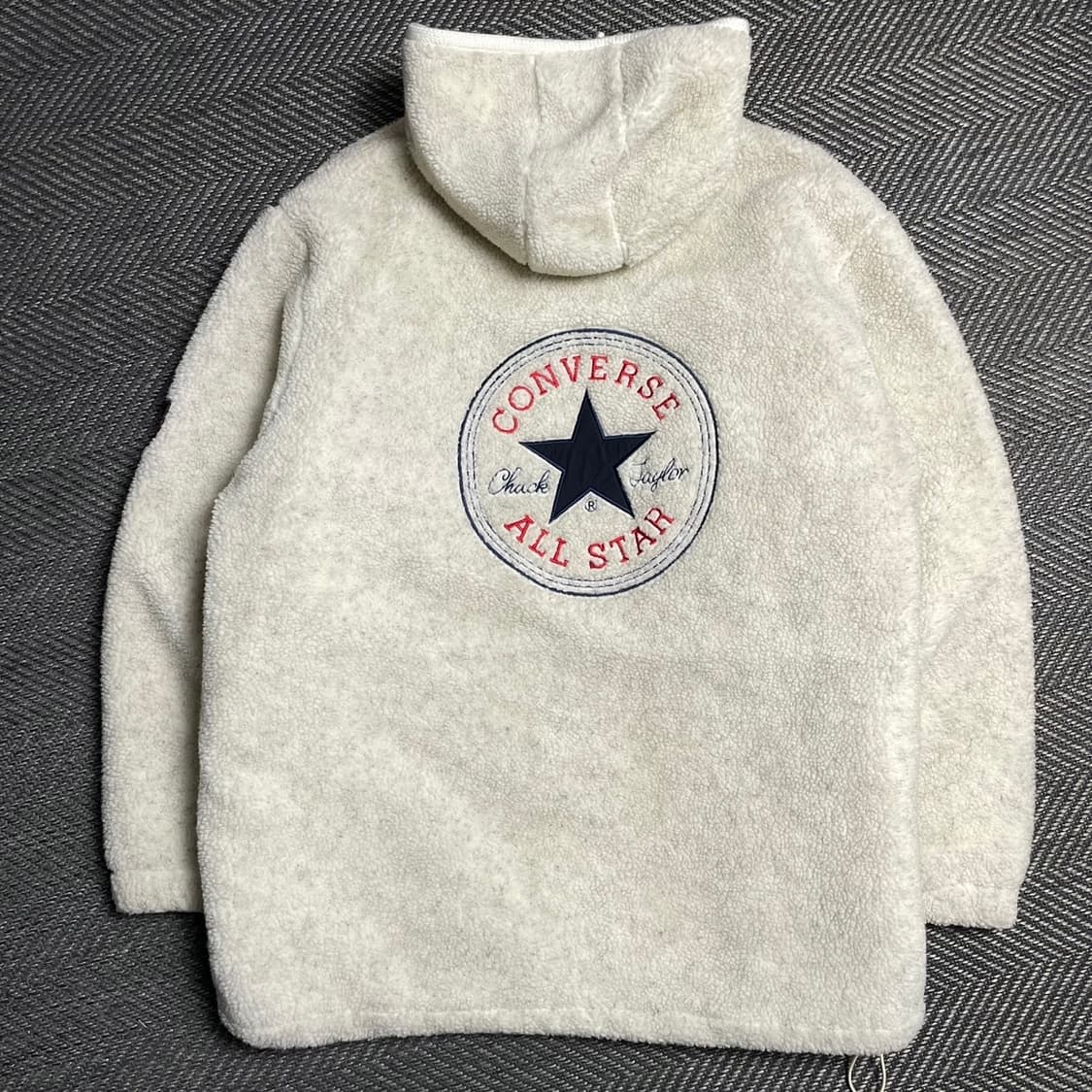 컨버스 척테일러 빅로고 쉐르파 플리스 후드 점퍼o 5391 상품이미지5