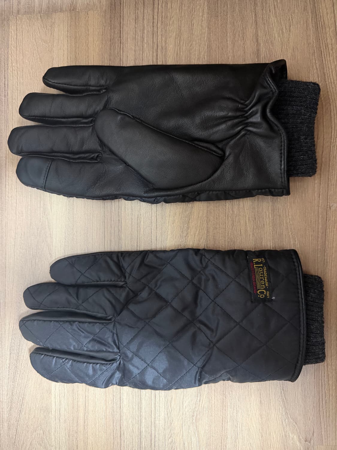 폴로 랄프로렌 25FW 퀼팅 양가죽 장갑(백화점) 상품이미지3