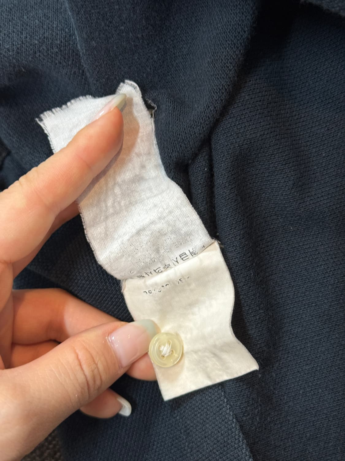 폴로 랄프로렌 빅포니 카라 티셔츠 블랙 상품이미지4