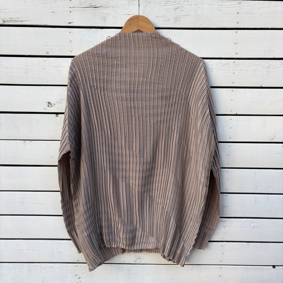 Issey Miyake 이세이미야케 플리츠 셔츠 블라우스 상품이미지3