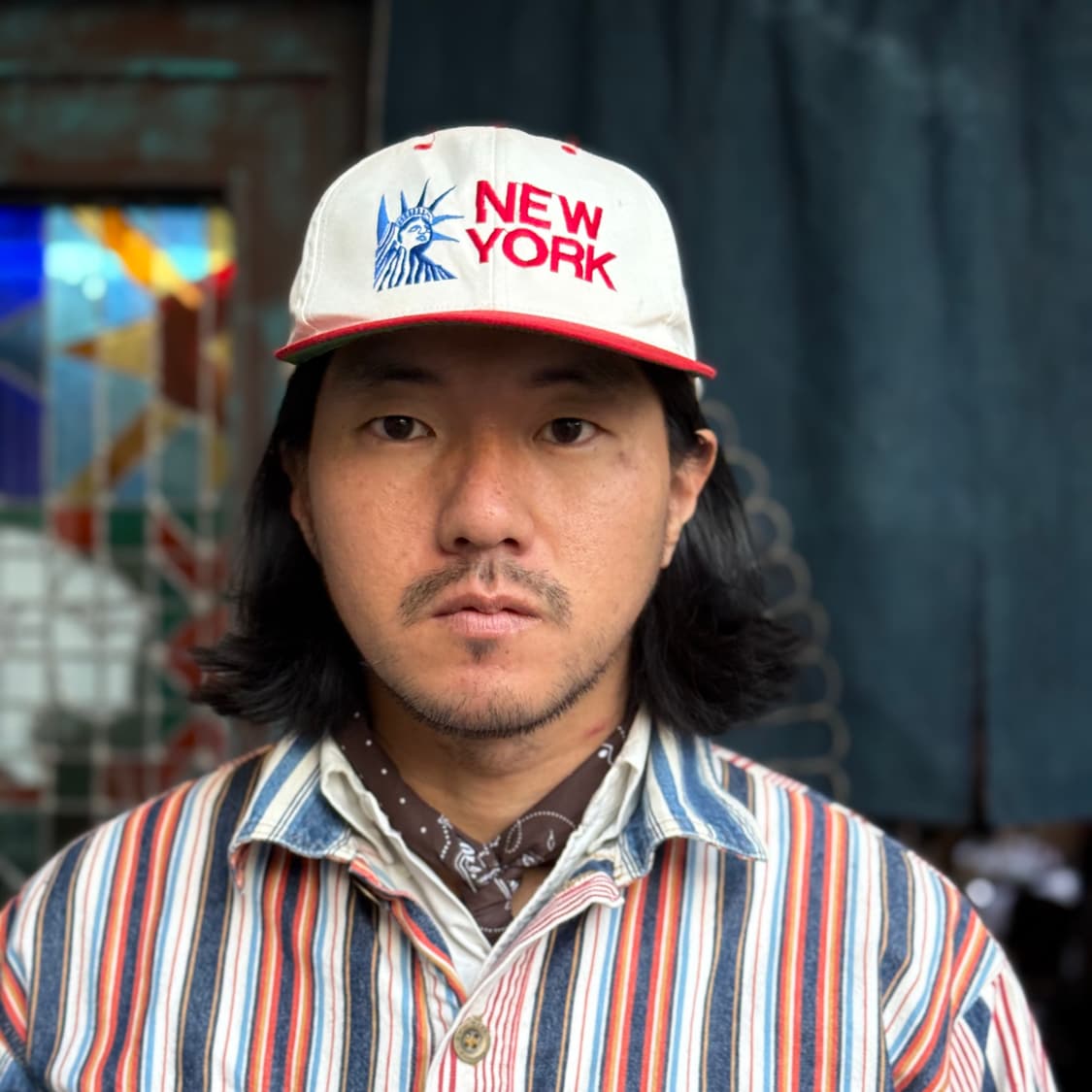 USA 빈티지 뉴욕 자수 스냅백 OS 상품이미지8