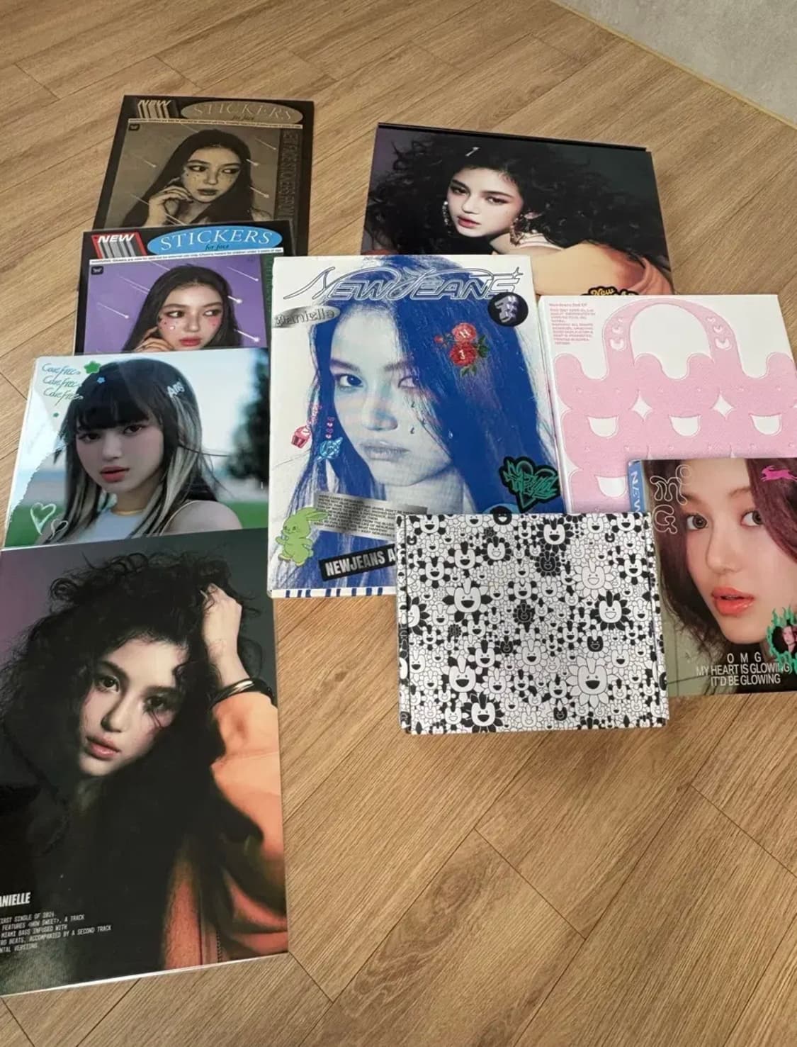 (일괄)뉴진스 다니엘 앨범 노트보드 단순개봉 상품이미지1