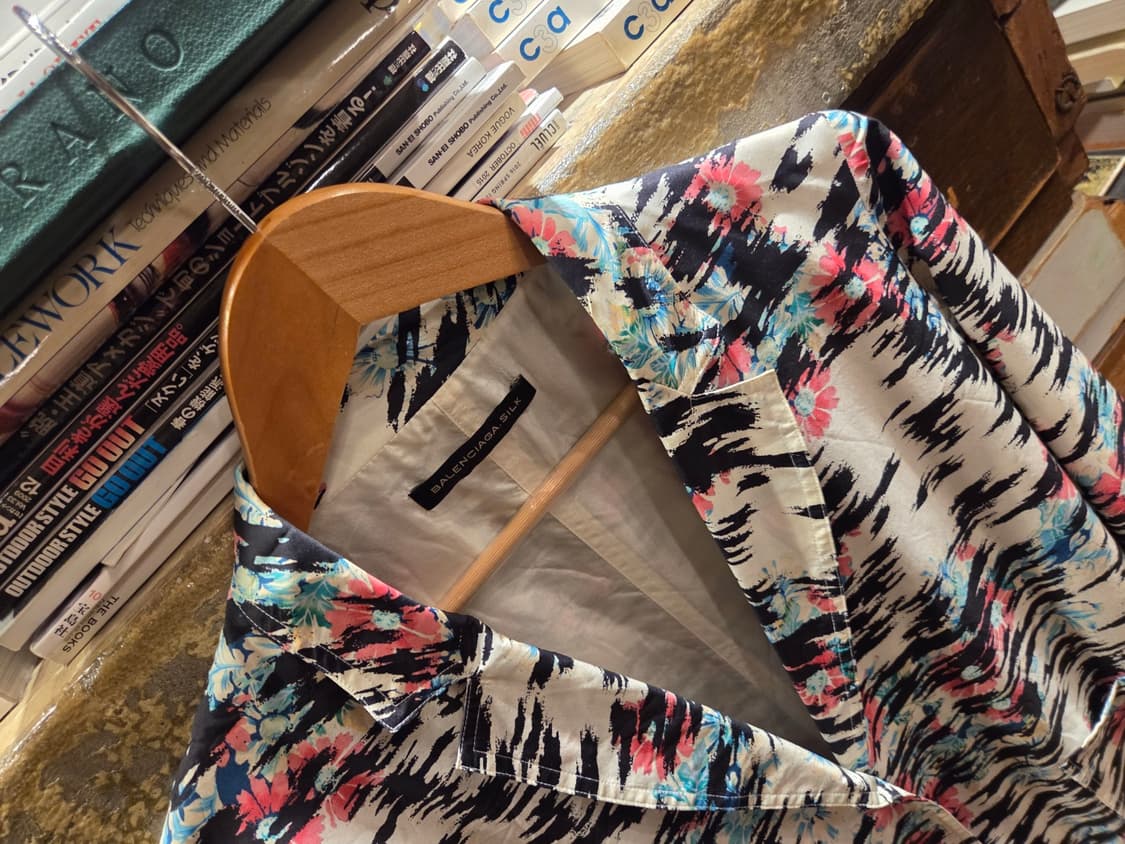 발렌시아가 실크 자켓 상품이미지7