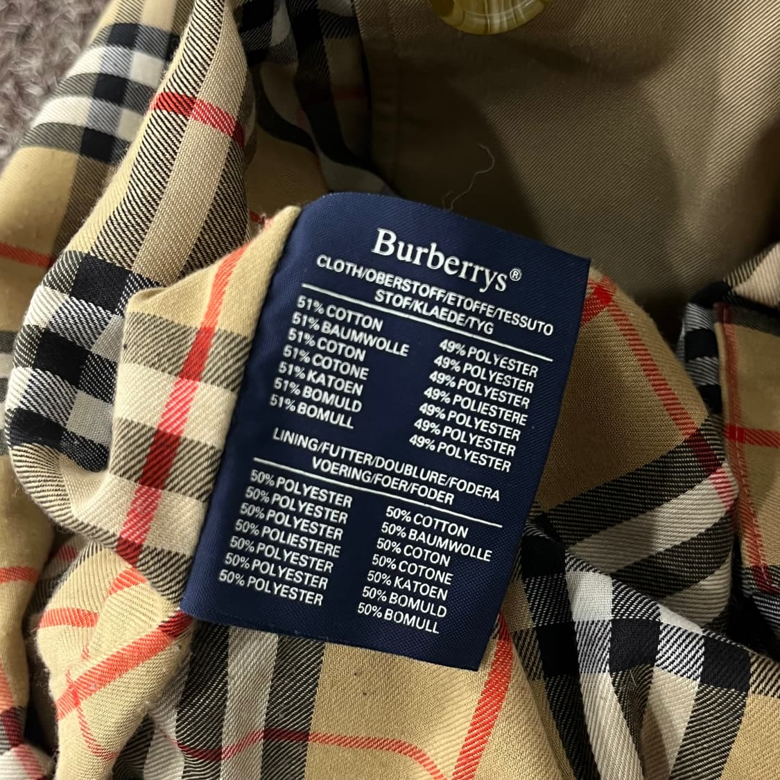 버버리 Burberrys 트렌치 코트 상품이미지6