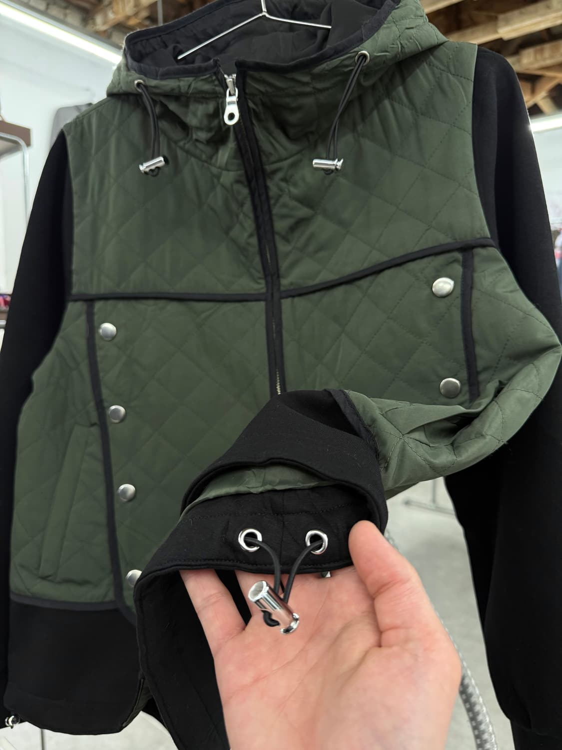 JPN 믹스드 후드 자켓 상품이미지2