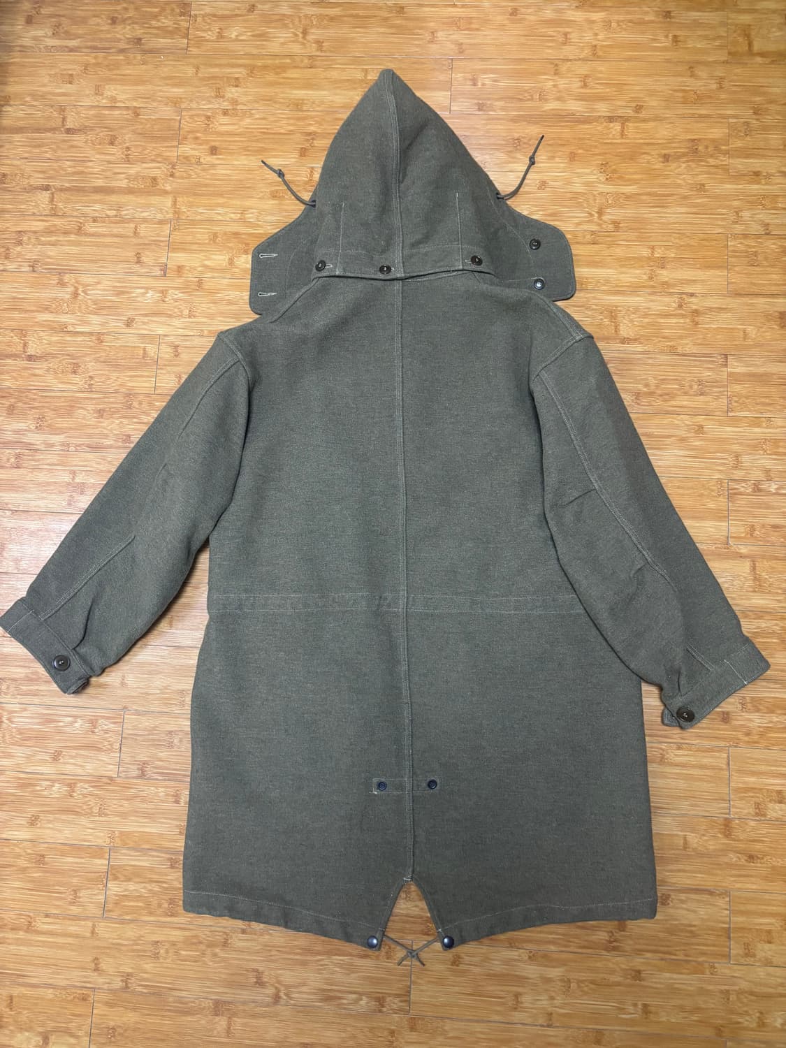 코모리 wcp 후디드 코트 파카 2사이즈 (100-105) 상품이미지2