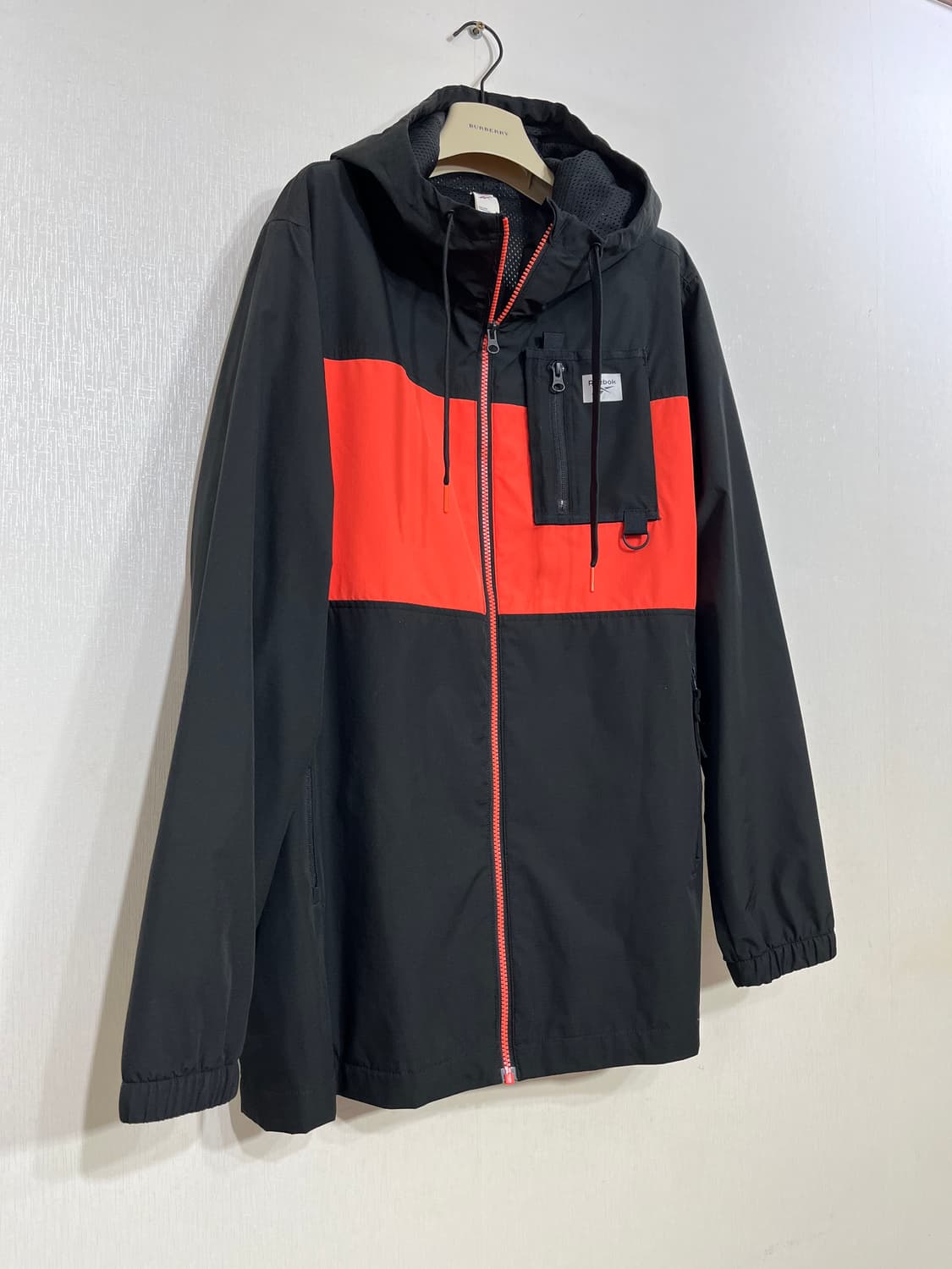 2XL 리복 메쉬 빅로고 메쉬 바람막이 자켓 상품이미지3