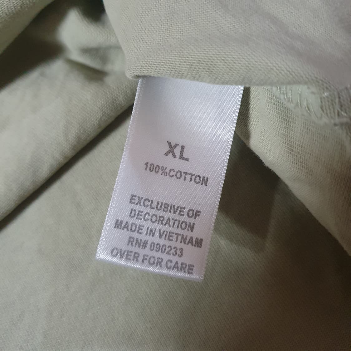피어오브갓 에센셜 반팔 티셔츠 XL 크림 상품이미지9