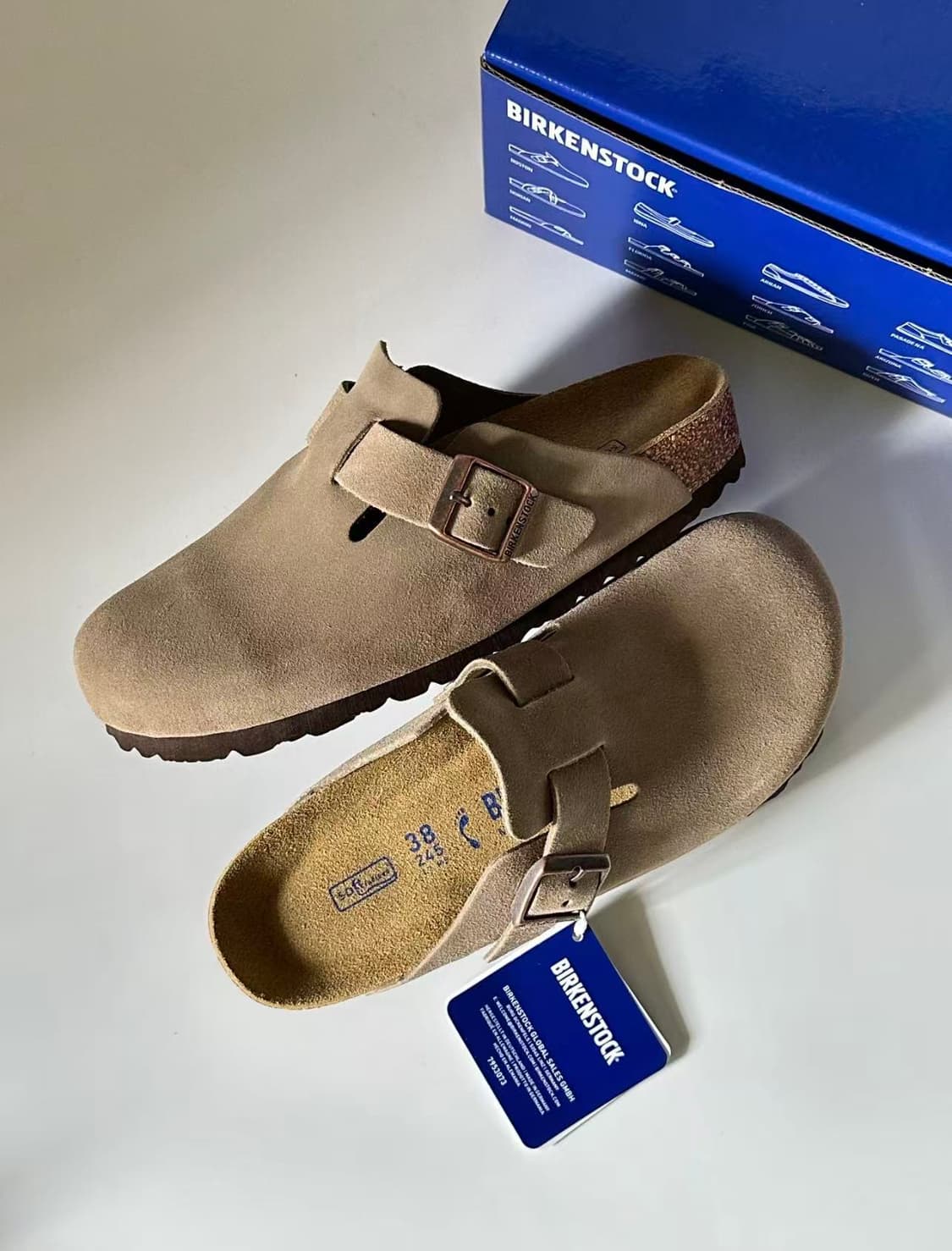 버켄스탁 보스턴 소프트 풋베드 토프 245mm 상품이미지1