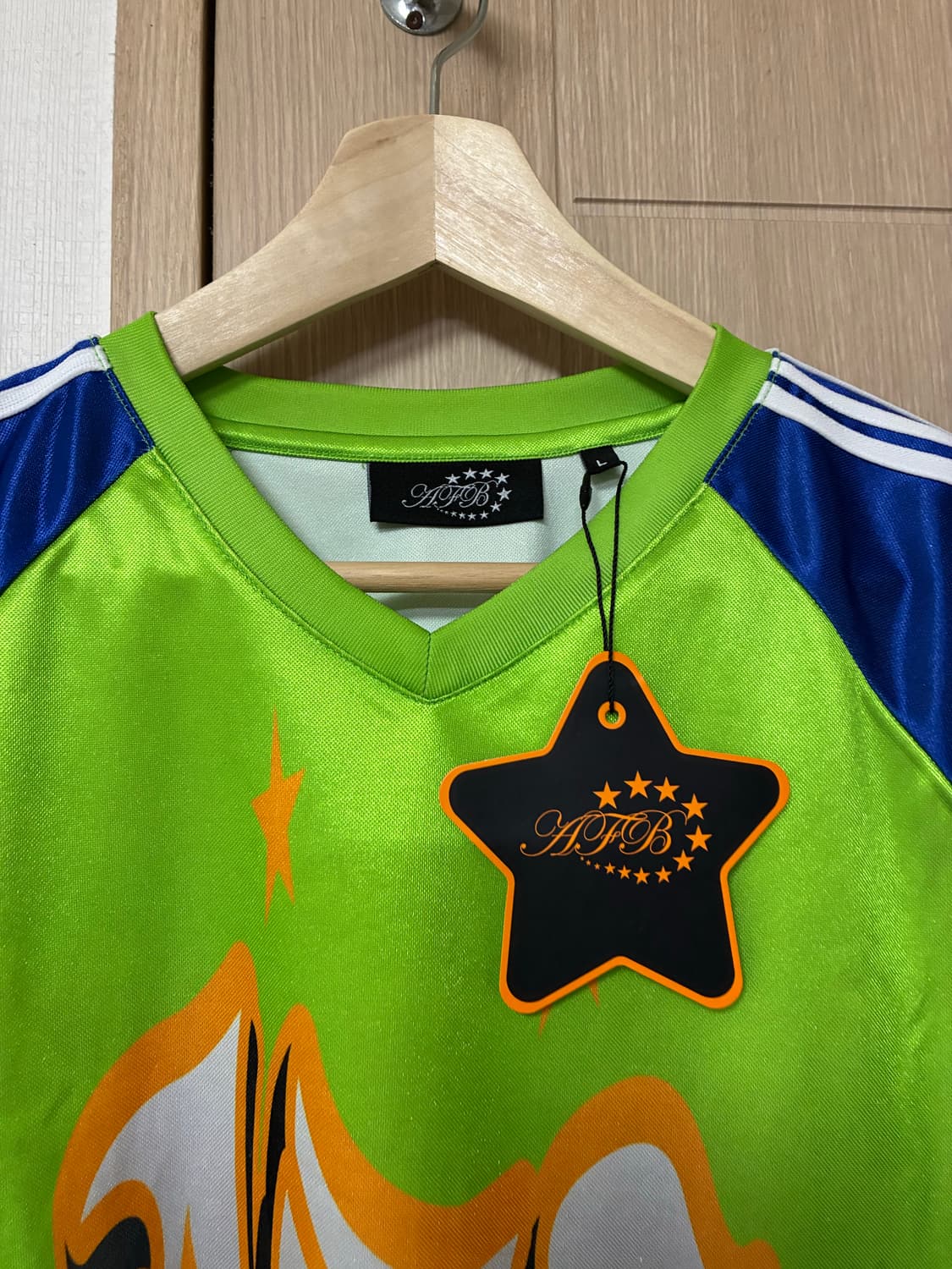 [L]AFB 스포츠 티셔츠 라임 상품이미지3