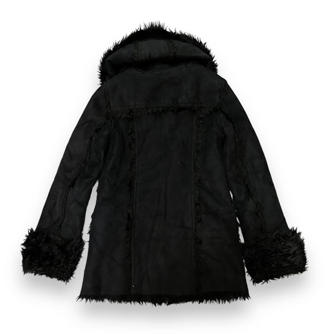 펑크 고스 퍼 코트 상품이미지2