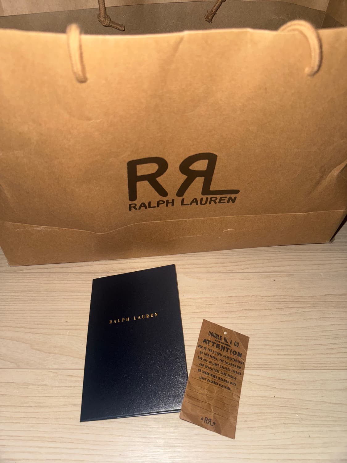 더블알엘 lot 271 L 맥시코  ( 구매영수증 , 택 , 종이백 ) 상품이미지4