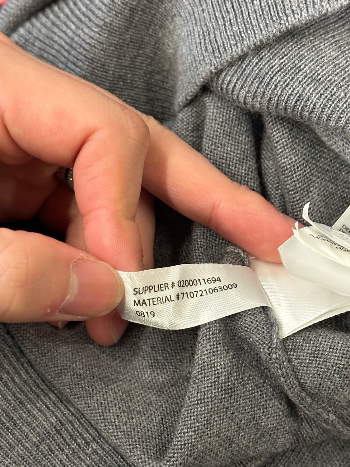 폴로 랄프로렌 메리노 울 니트 L 상품이미지7