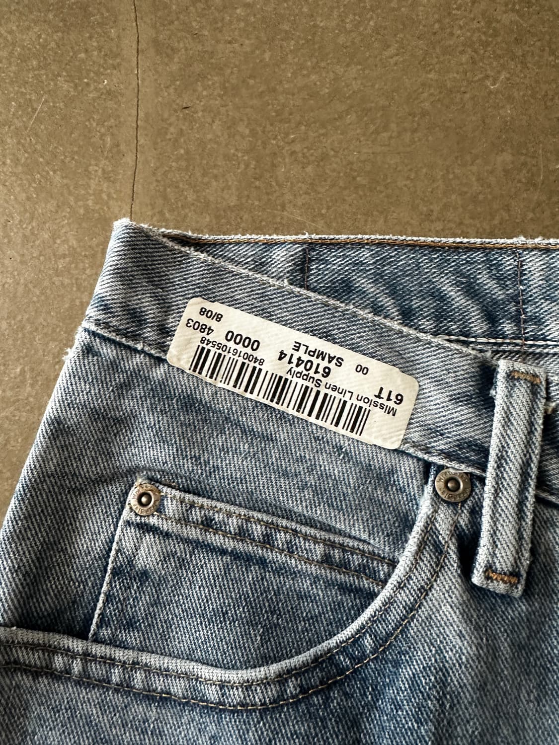 Wrangler 데님 팬츠 (Made in Turkey) 상품이미지4