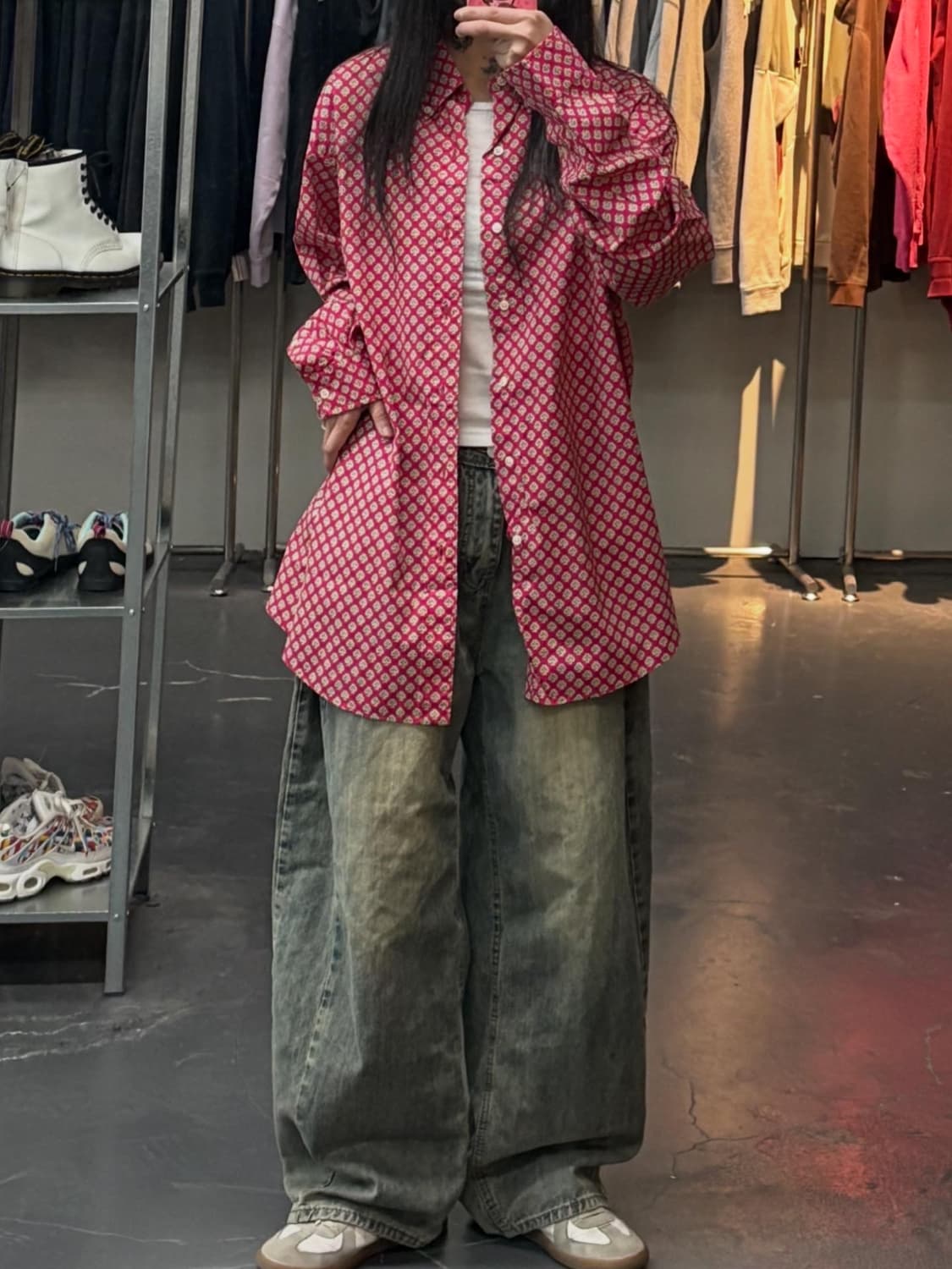 폴로랄프로렌 커스텀핏 패턴 셔츠 A3480 상품이미지1